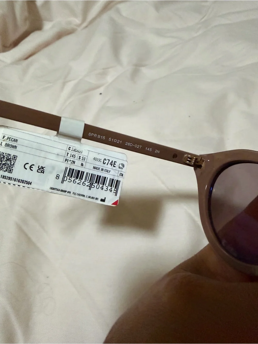 Prada Women’s Taupe Cat-Eye Sunglasses